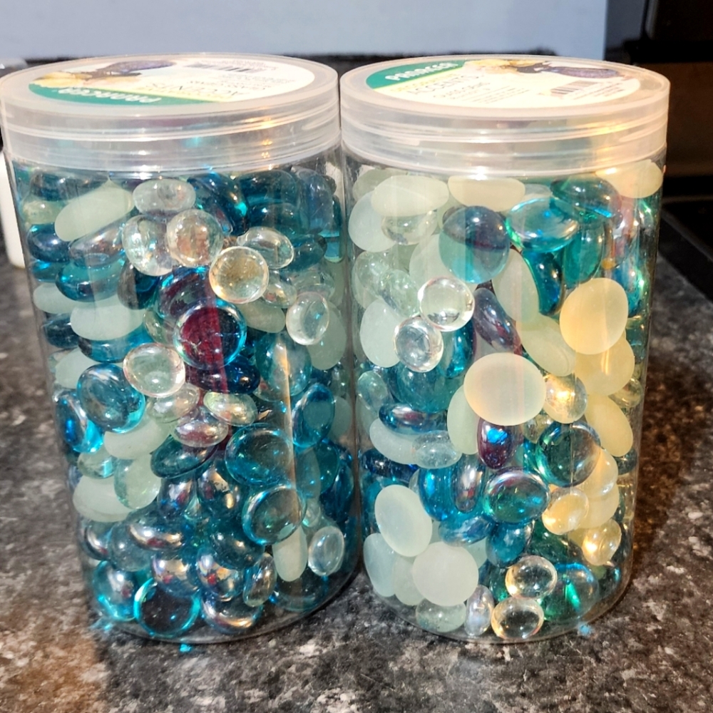 Sea glass decor